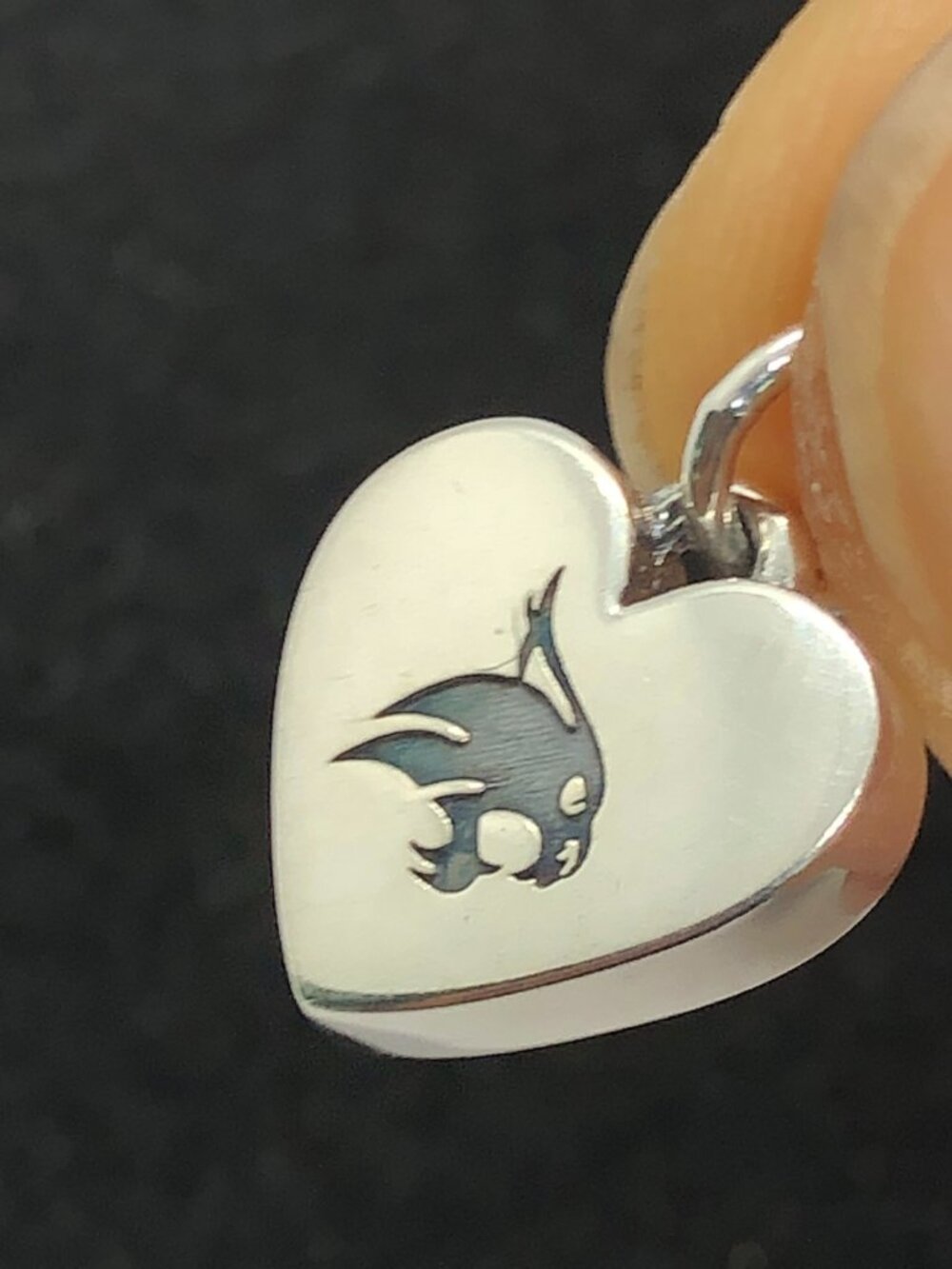 James Avery Texas State University Bobcats Small Heart Charm